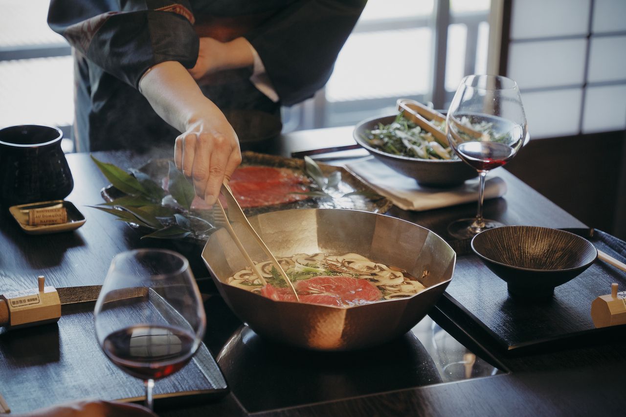 Kobe Beef Shabu-Shabu Course