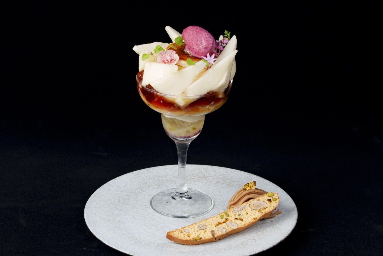 【火/水/木曜日】洋梨のパフェ