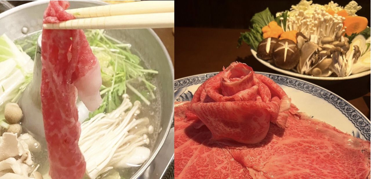 [Shinshu Premium Beef] A5 Rank Japanese Black Beef Luxury Shabu-Shabu Course (Children 12 and under)