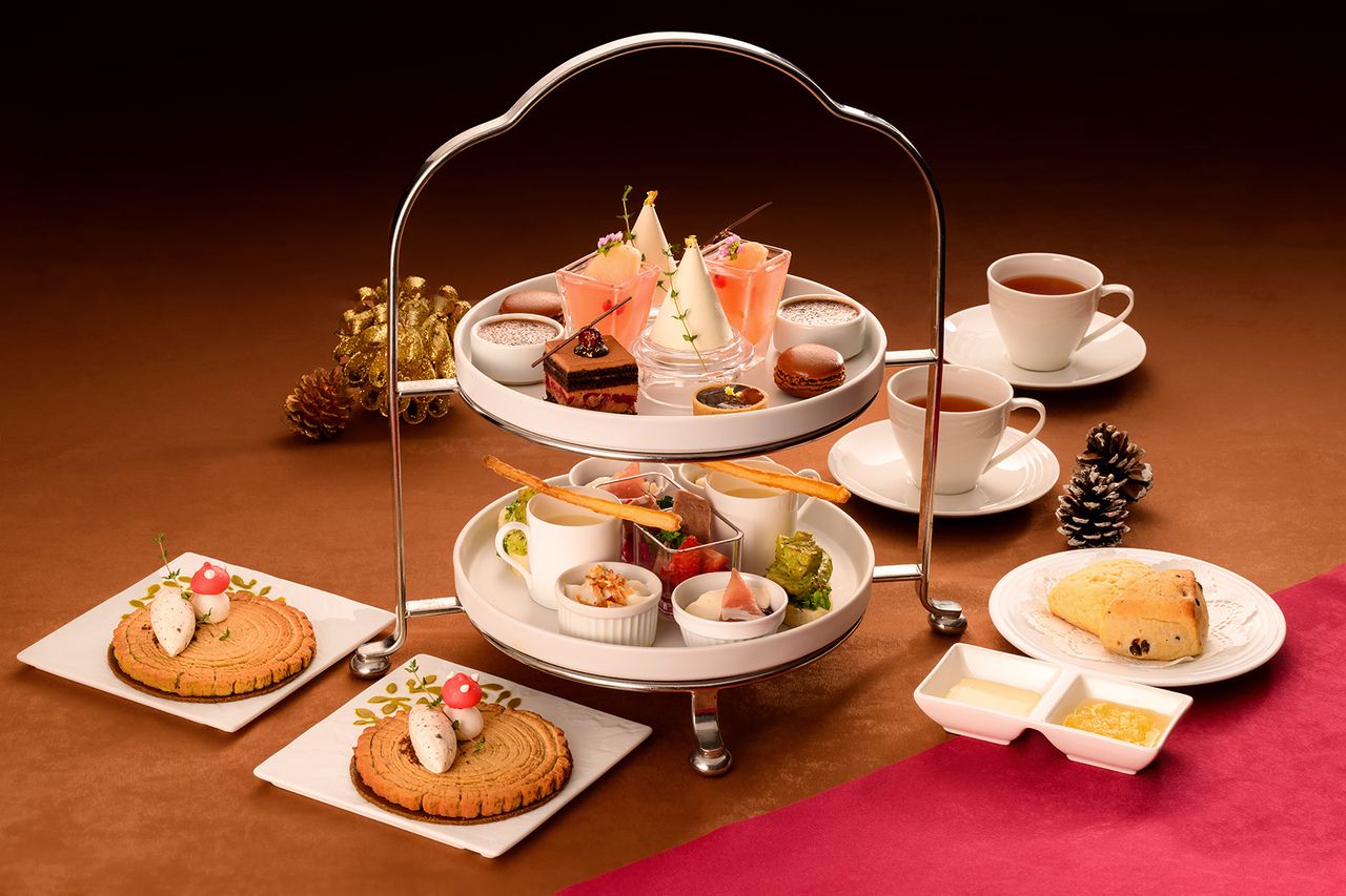 【Weekdays Only Tea Time】 Chocolate Afternoon Tea with Sparkling Wine and Mini Dessert