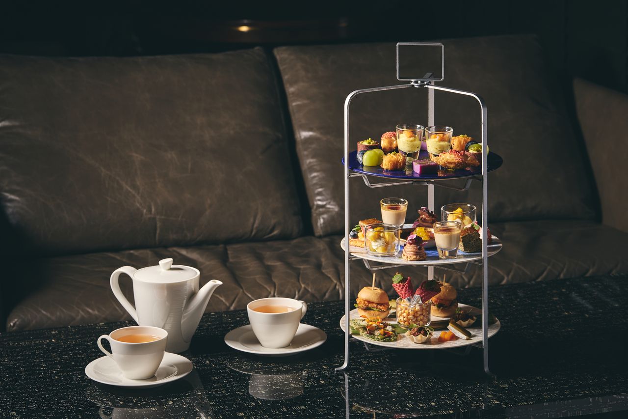 アフタヌーンティー＋【2時間】カフェフリー＆茶葉交換可 (休日）