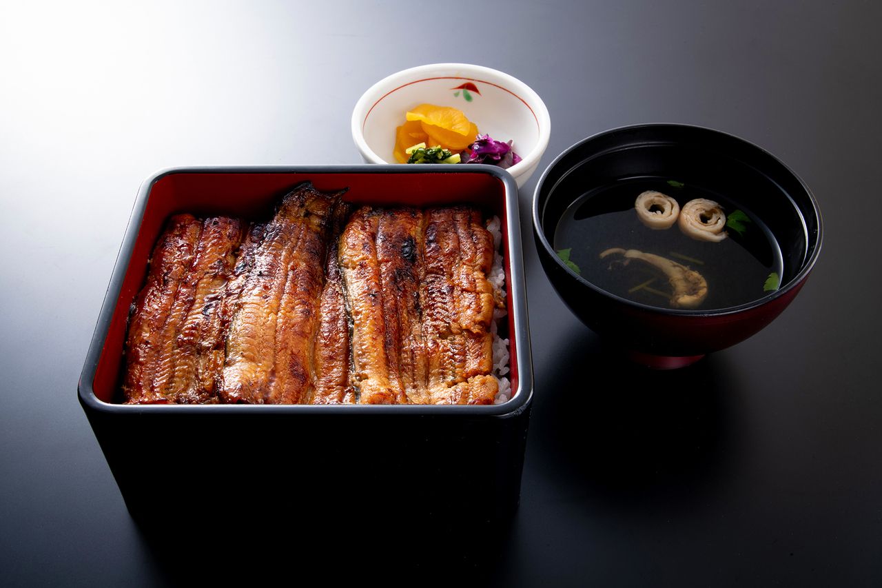 Premium Unaju (with pickles and soup)