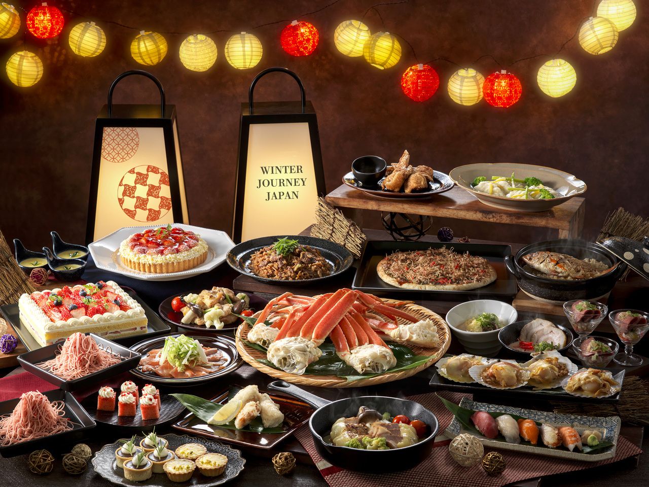 [Second Edition] Japanese Winter Seasonal Dinner & Sweets Buffet ~ (1/19~2/28)