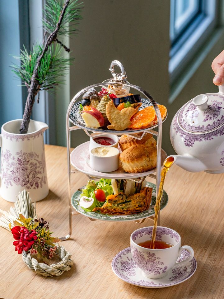 ③KIKI’sアフタヌーンティーセット「 新春来福」14:15~