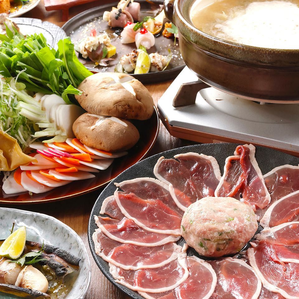 [Spring welcome/farewell party] Special plan featuring Sakura sea bream and Kyoto mochi pork shabu-shabu as main dishes ★ 5,000 yen with all-you-can-drink