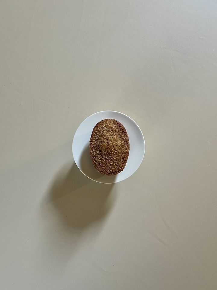 Two Obuse chestnut and walnut baked sweets