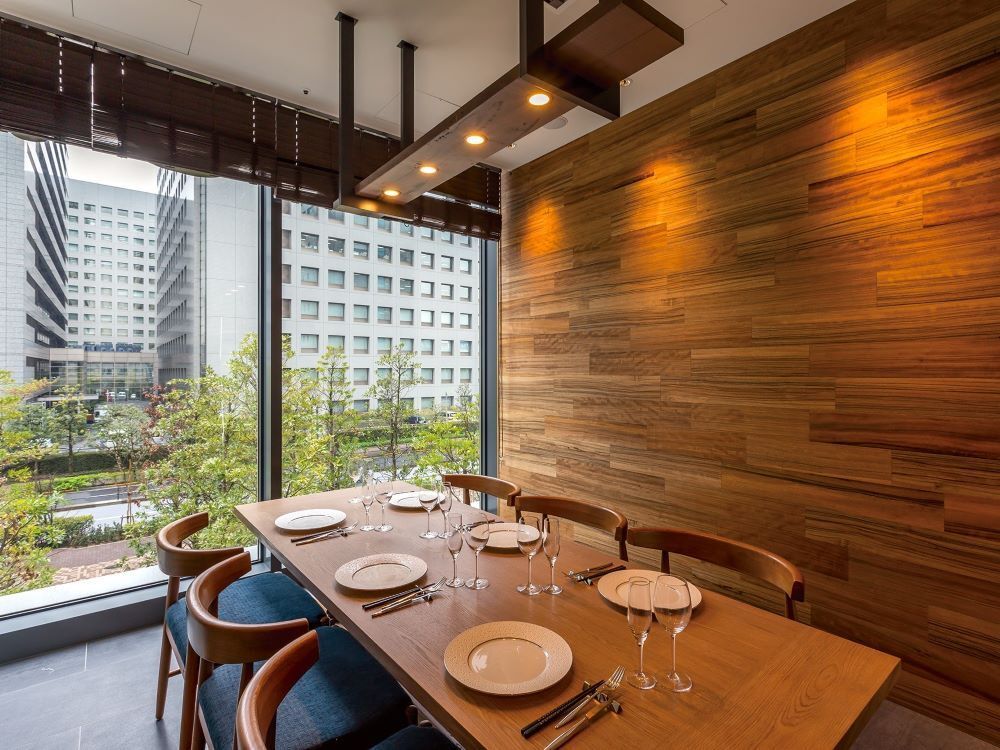 [Private room guaranteed lunch/weekdays only] Luxurious full course meal using seasonal ingredients + free cafe time (maximum 3 hours available)