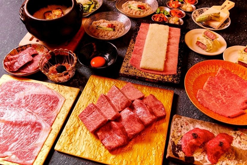 [Luxurious Omakase Course] A course where you can enjoy the deliciousness of Ponga, including our specialty, Tatami Negi Tongue Salt, Special Sirloin, Omakase Red Meat, and Clay Pot Rice with Truffles and Foie Gras [11 dishes in total] 
