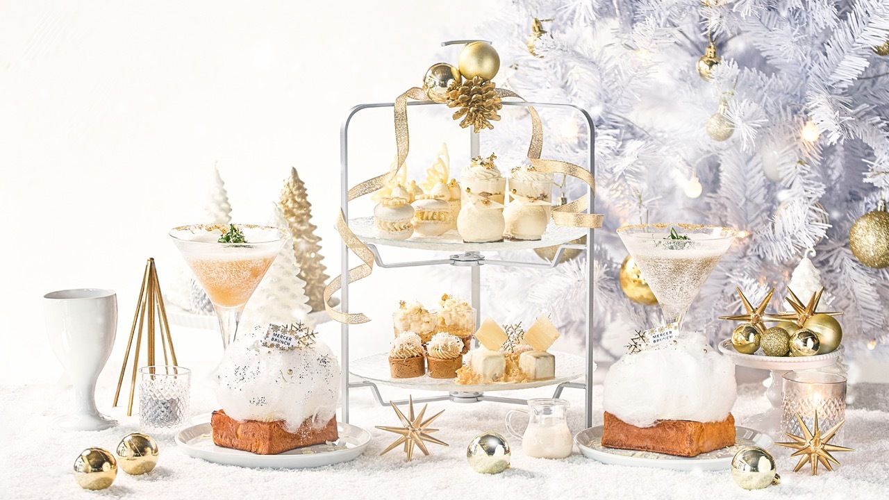 【Afternoon Tea 】ホワイトクリスマスショコラブランアフタヌーンティー