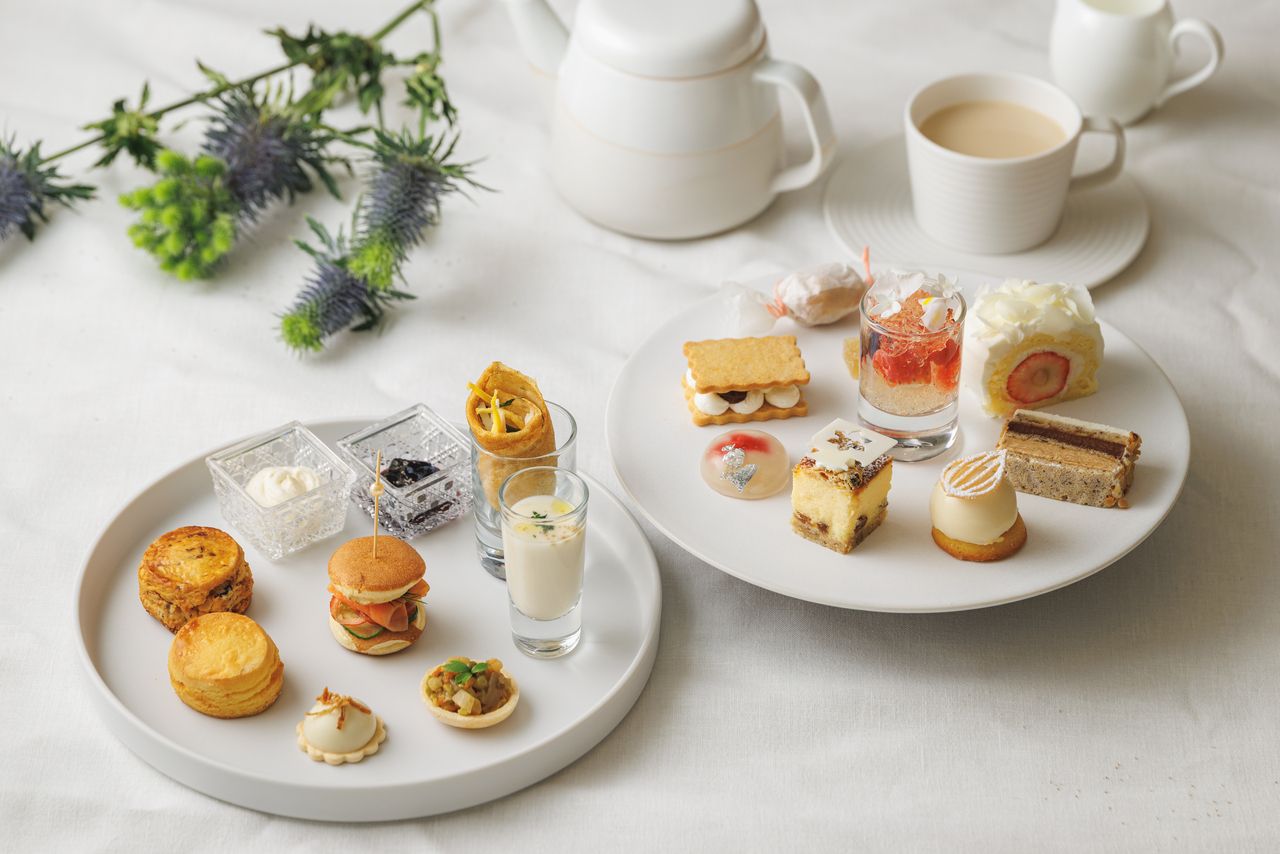 白雪のアフタヌーンティー