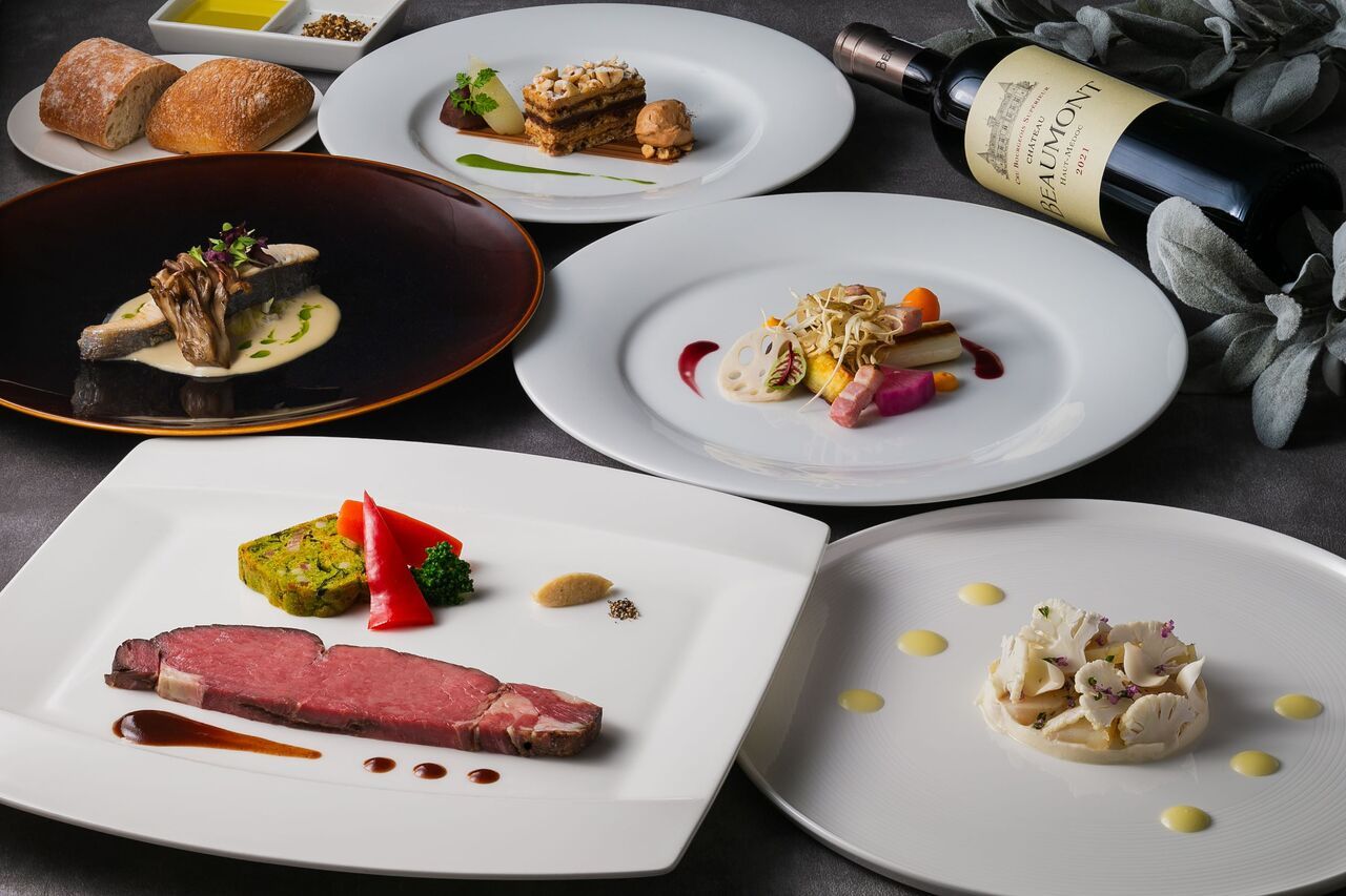 冬【ペルル】魚料理・肉料理両方楽しめるカジュアルなコース