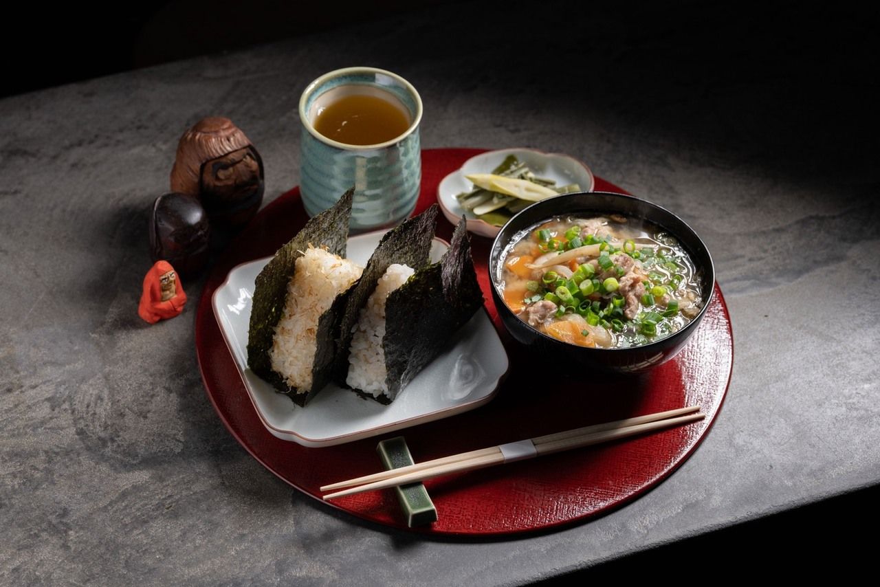 大名おにぎり定食1850