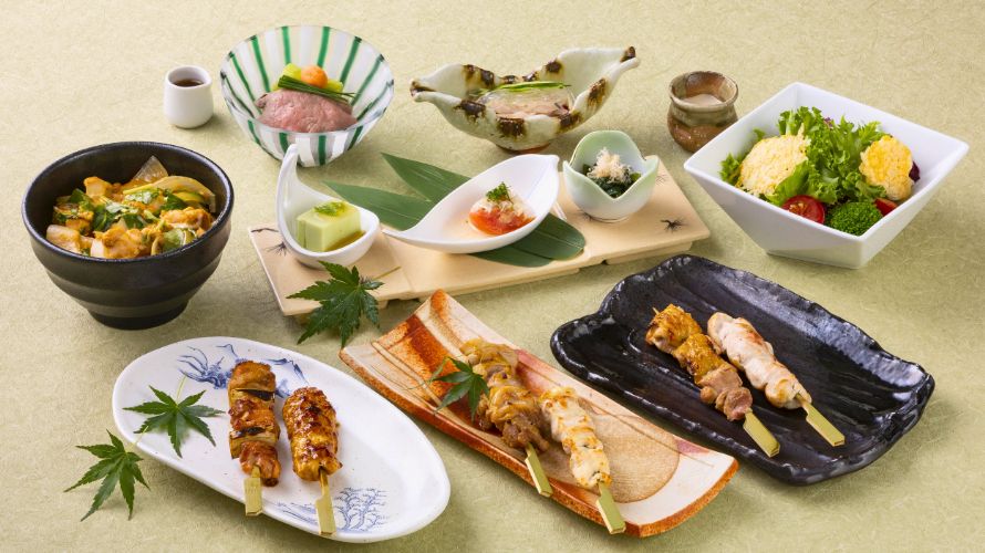 【会員限定プラン】夏の涼味と地鶏の食べ比べコース