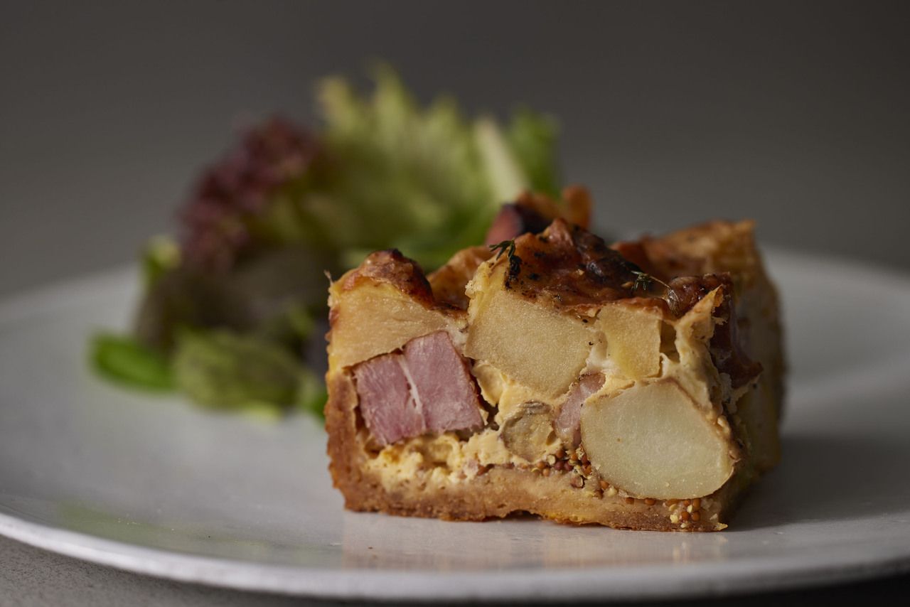 パルフェバンビ付きキッシュランチ〜りんごとじゃがいものキッシュ〜【 ¥4,200円(税別) 】