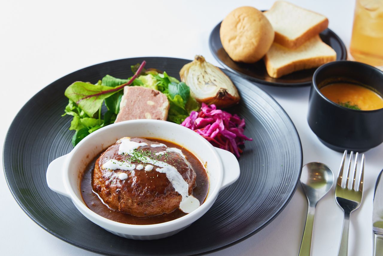 ＊キッシュタルトをのせたワンプレートとにんじんポタージュ付き＊ごちそうLUNCH SET / 平日　【2時間制】