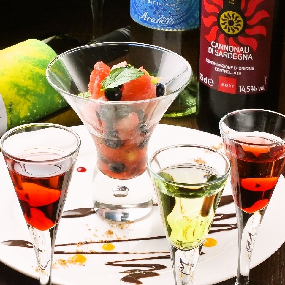 【土日祝限定】飲み放題無制限！ゆったり過ごす、週末イタリアンディナー4980円