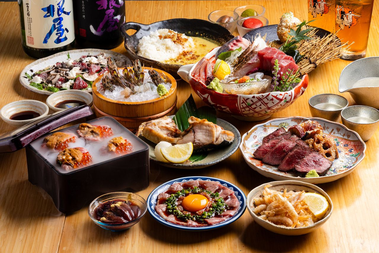 [2 hours of all-you-can-drink included] Perfect for business dinners! 《10,000 yen chef's choice course》