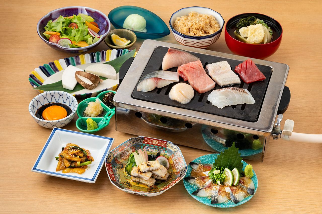 Hakata's new specialty "Uoyaki! Chef's Choice Course"
