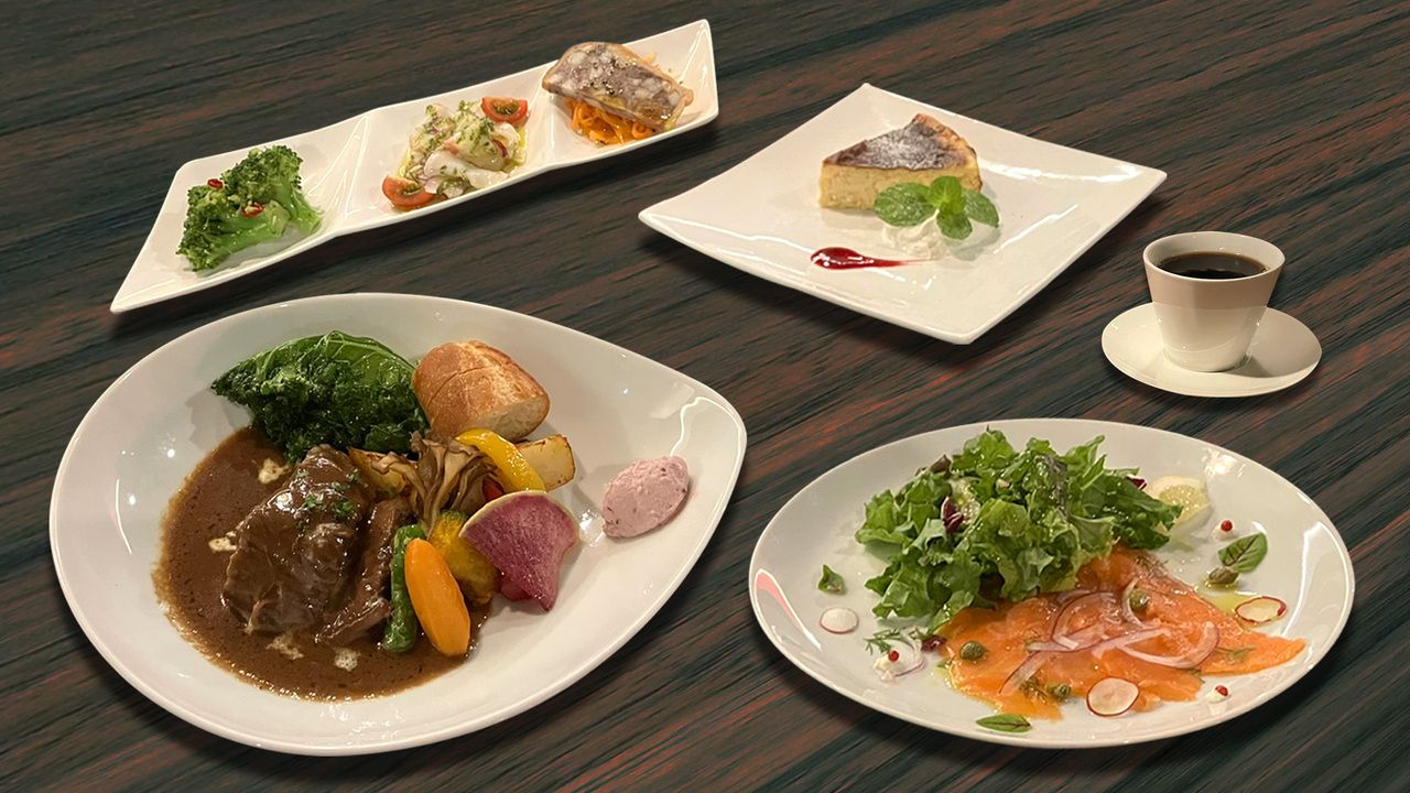 Reservation with dinner course