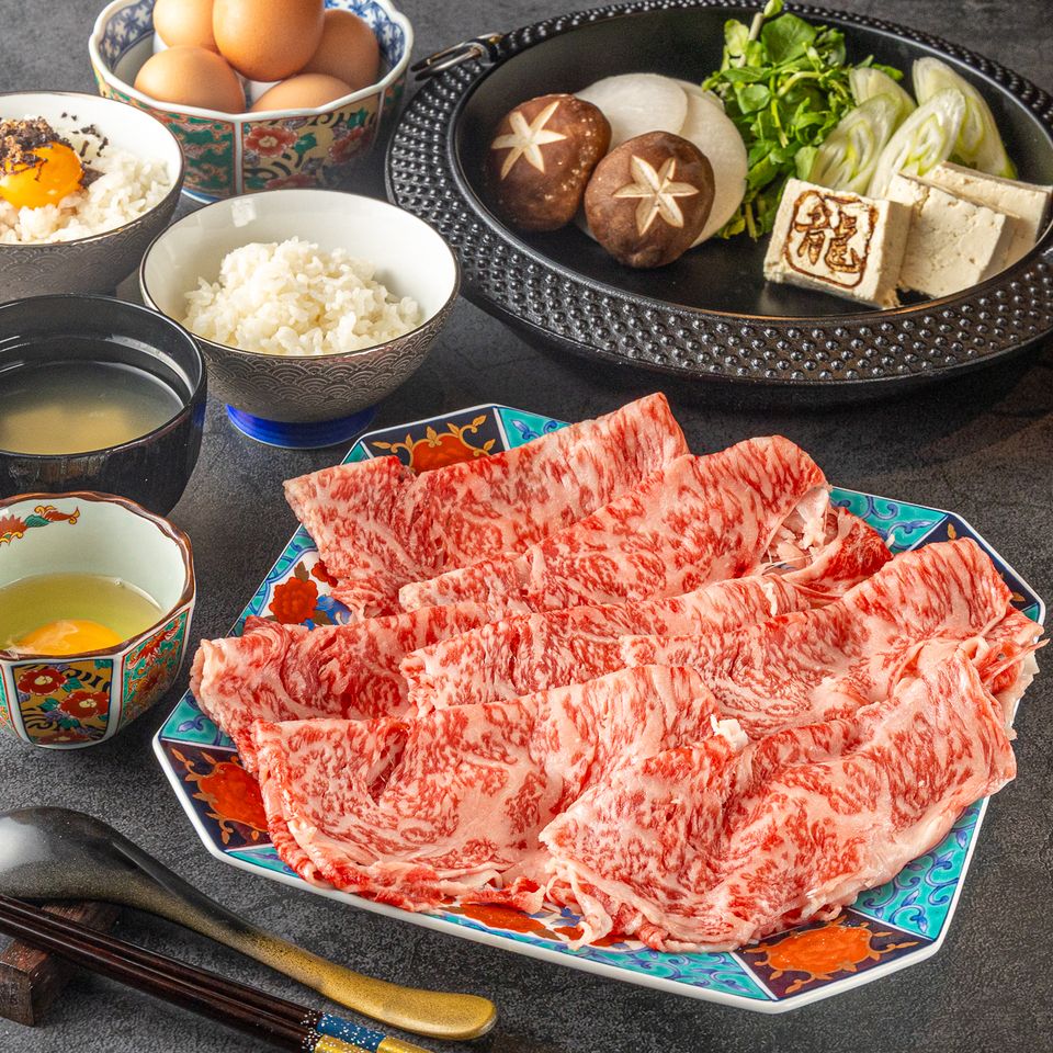 [300g] A5 Wagyu Sukiyaki Set