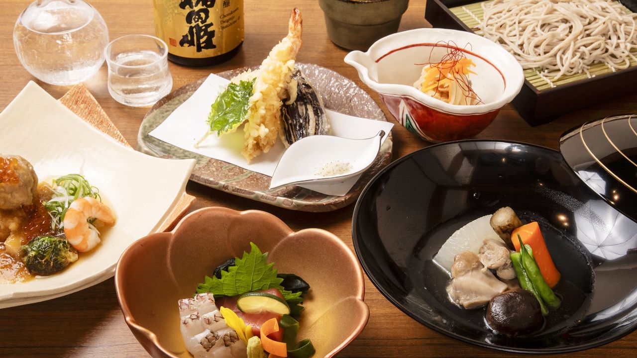 Food only | MANZOKU (Satisfaction) Course: 4,500 yen