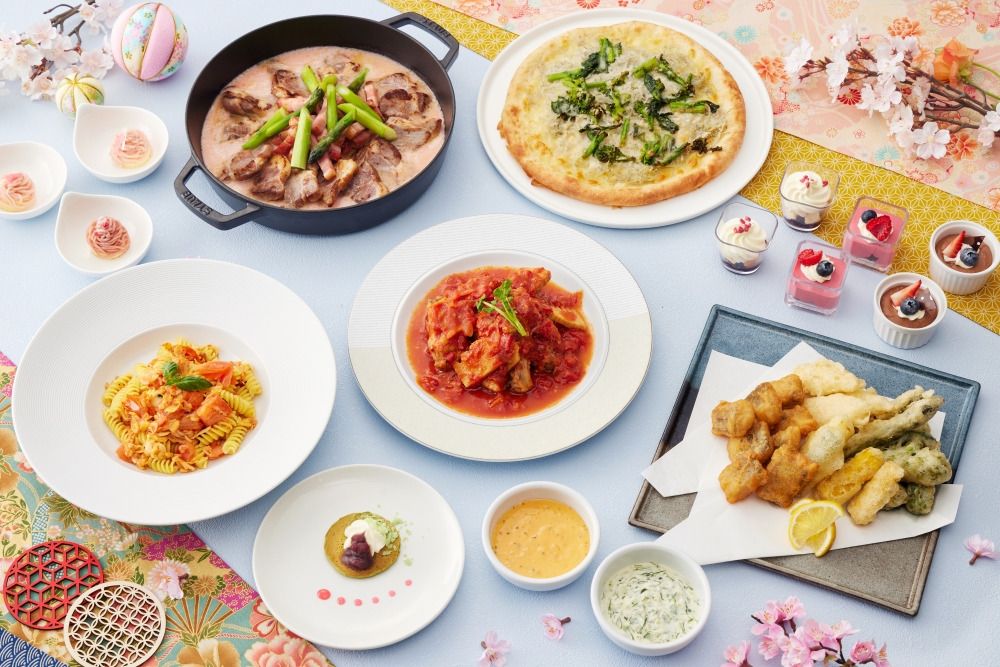 【人気ランチブッフェ】名物海鮮丼や月替わりスイーツなど（平日限定）［小人］