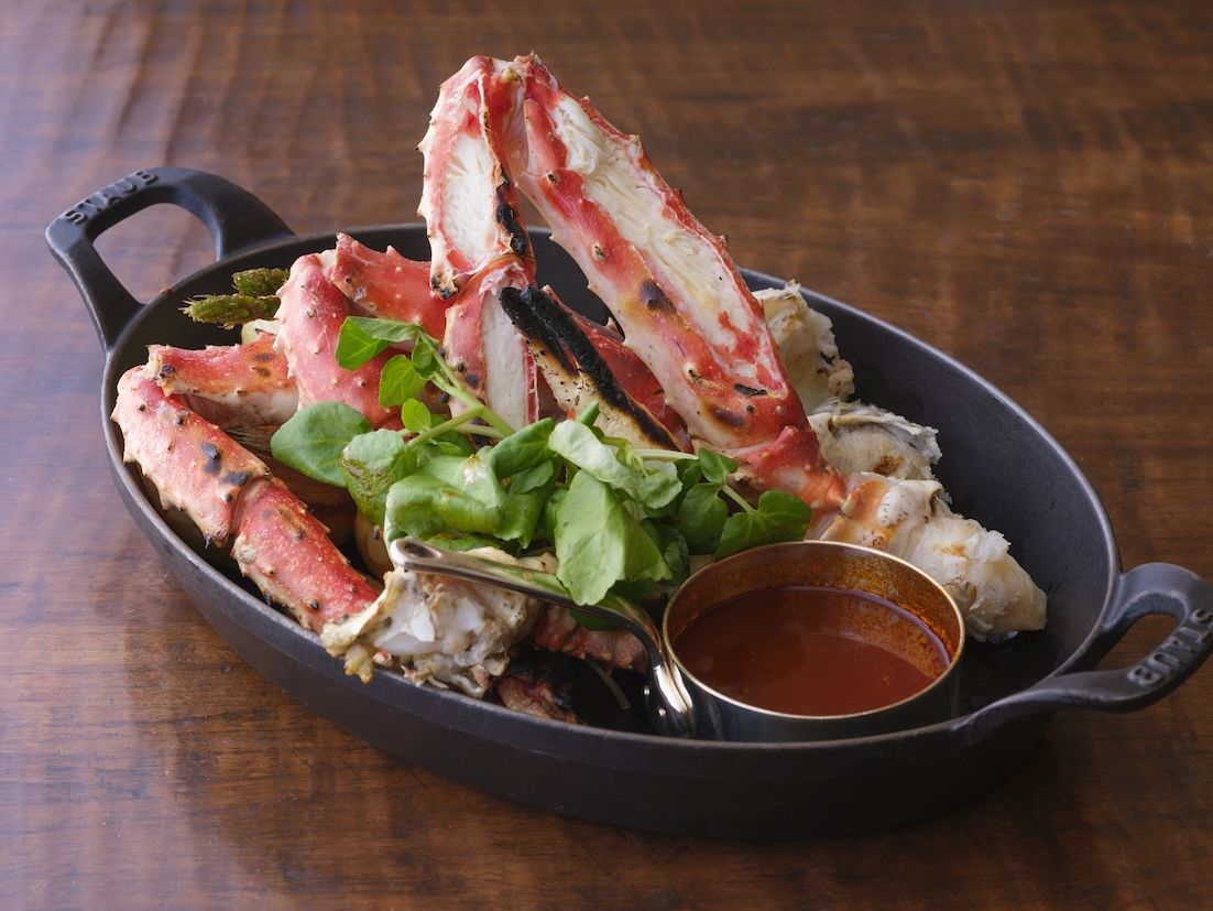 [20th Anniversary] Grilled King Crab with American Sauce