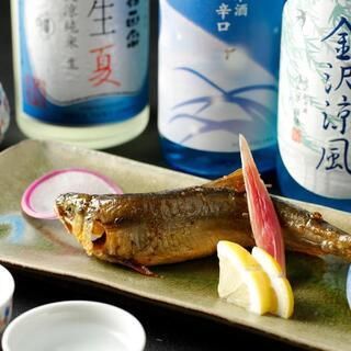 【7月】2時間30分飲み放題付き 半個室確約！「九頭竜鮎、越後牛、穴子」コース