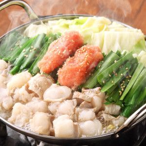 【平日限定】大人気！白味噌明太子もつ鍋がメインのちょい飲みライトプラン3,980円（飲放込）