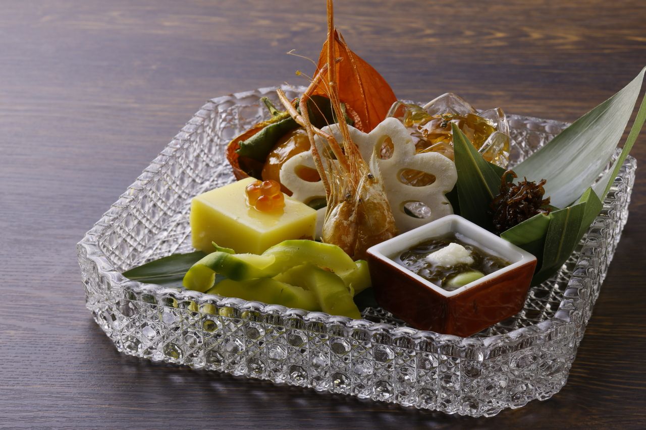 【京都懷石料理晚餐】7道菜，1道湯