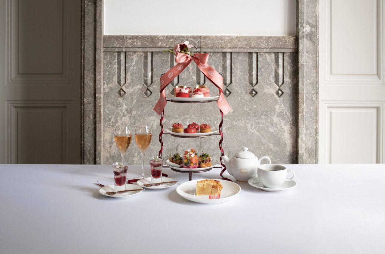 【Afternoon Tea | Week Day】Rose Afternoon Tea Set （5/8〜6/3）