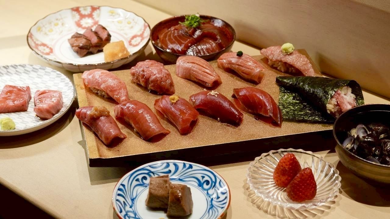 マグロ尽くしコース