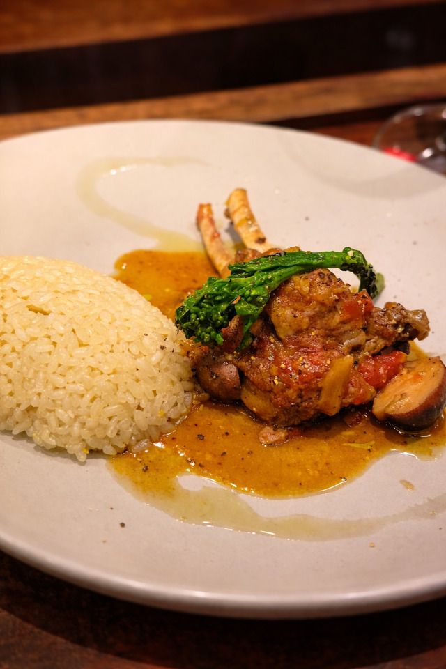 Course Featuring Domestic Suffolk Lamb