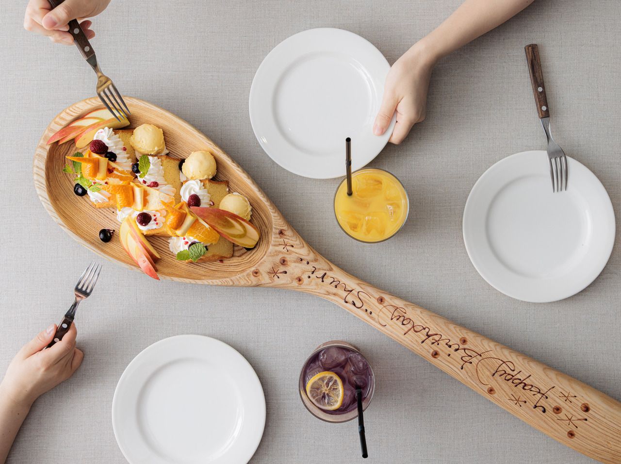 【￥2,200~】アレルギー対応アニバーサリープレート（2名分からのご注文です）