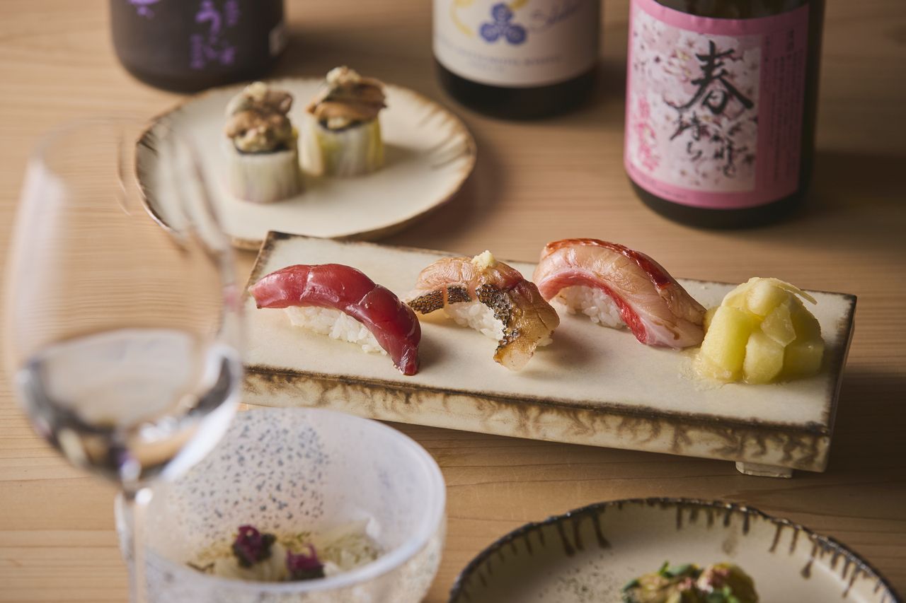 （ディナー）おまかせコースと愉しむ「鮨ラビス 日本酒・地ビール紀行」