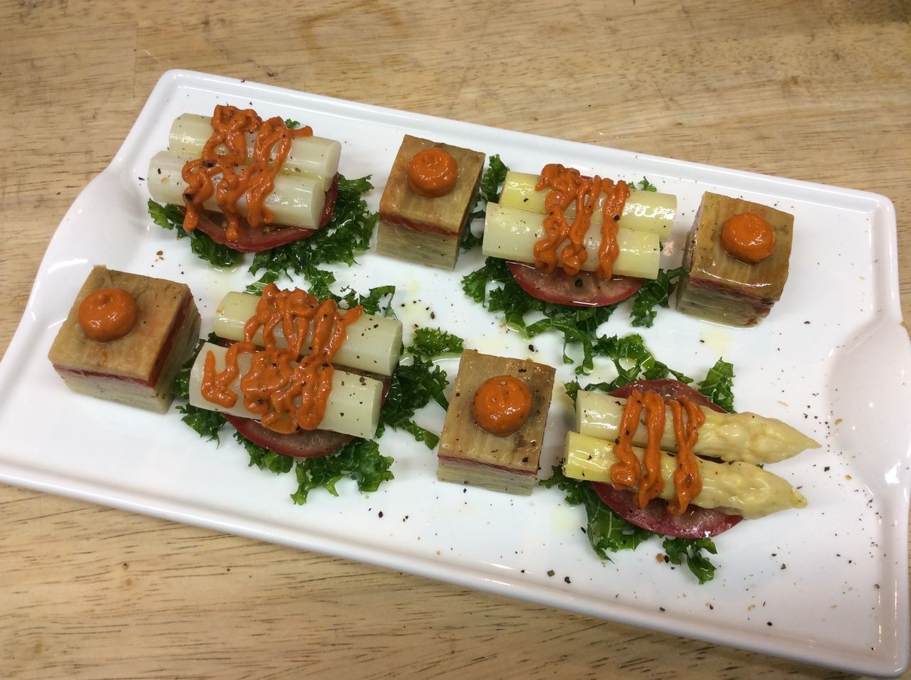Vegan Dinner Course Huerta