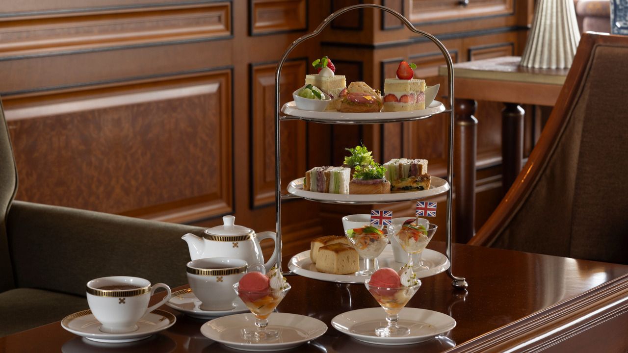 [July 4th - August 30th] British Summer Afternoon Tea ~Summer Retreat~ 3-hour plan with assigned seating [Weekends and holidays]