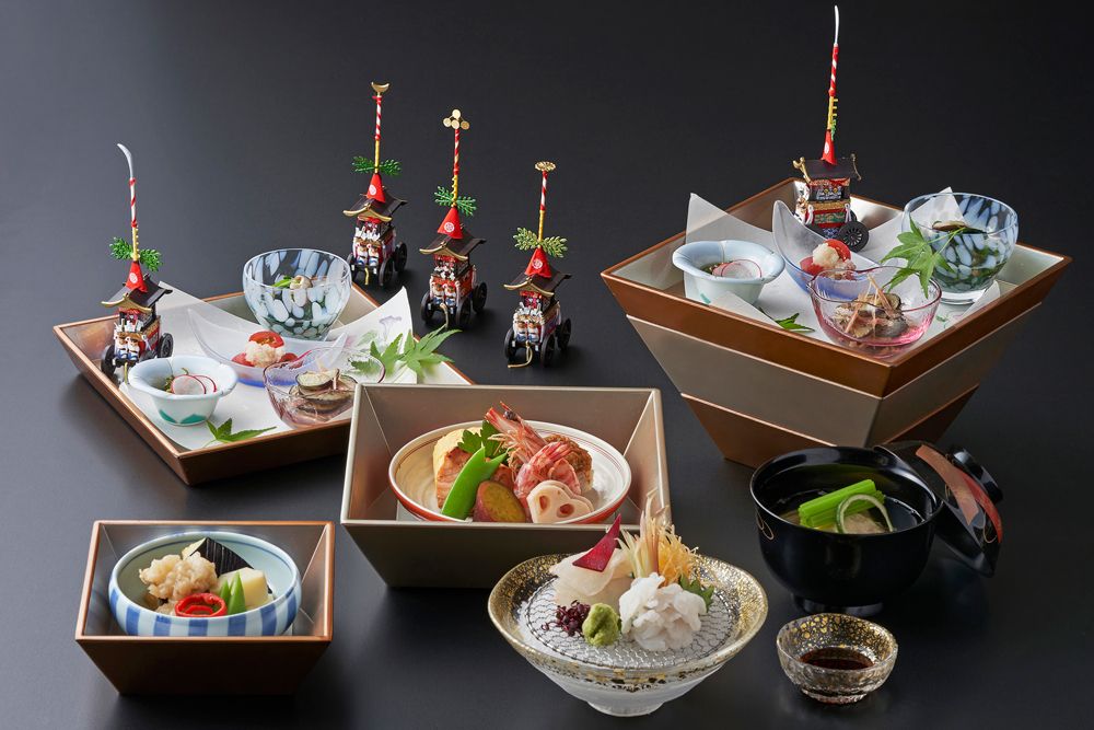 YAMAHOKO-GOZEN with tempura