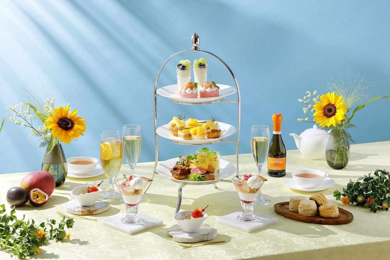 [Limited to 10 people per day] Summer sweets afternoon tea with a small gift