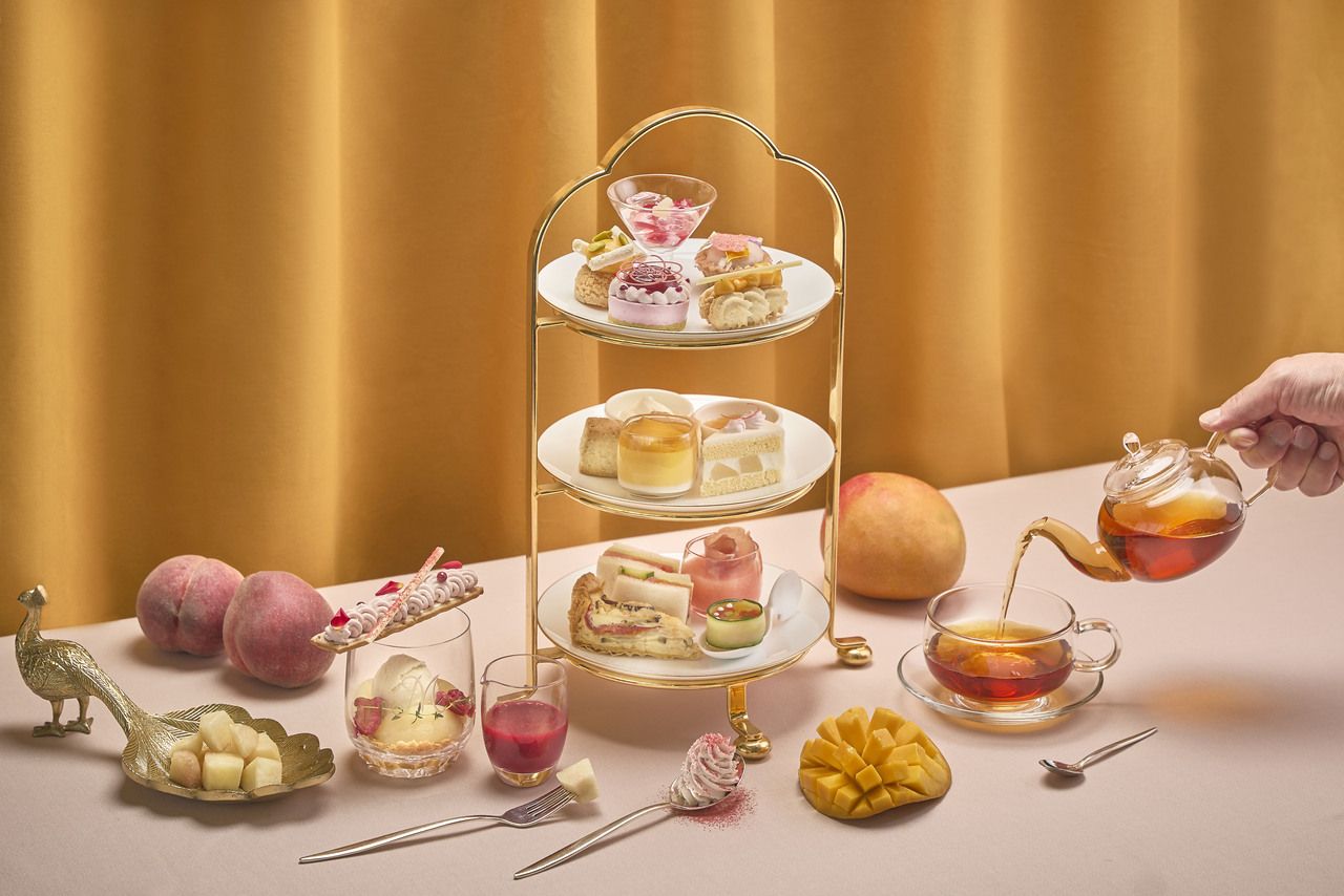 AFTERNOON TEA ---Peach and Mango Afternoon Tea (July 1st - August 31st)--- [Official Website Reservation Discount]