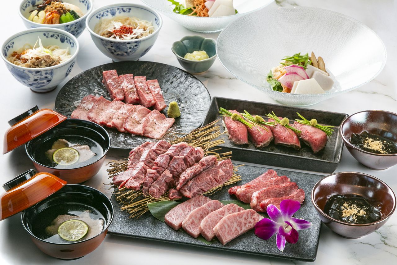 [Reservations Required] [One Drink Included] "Naka" - Enjoy a Yakiniku Kaiseki Course featuring Japanese Black Wagyu Beef and the Techniques of Kyoto's Miyagawacho Suiren