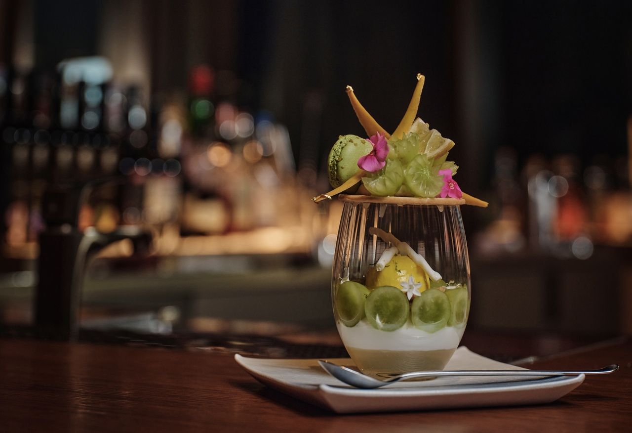 Shine Muscat parfait