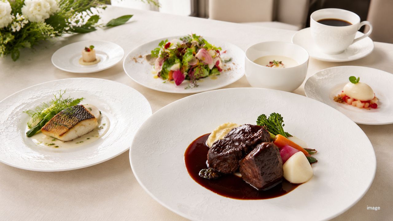 Lunch course (main: beef cheek)
