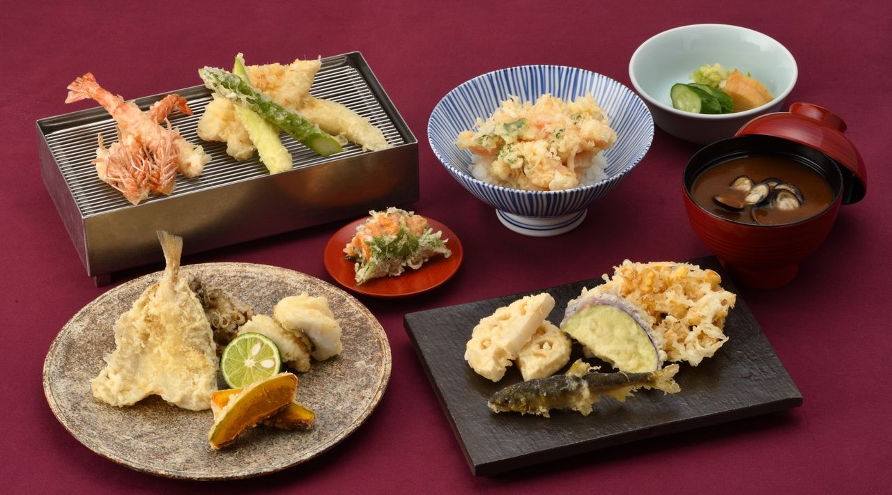 【Lunch】 Premium Autumn Tempura Lunch Course