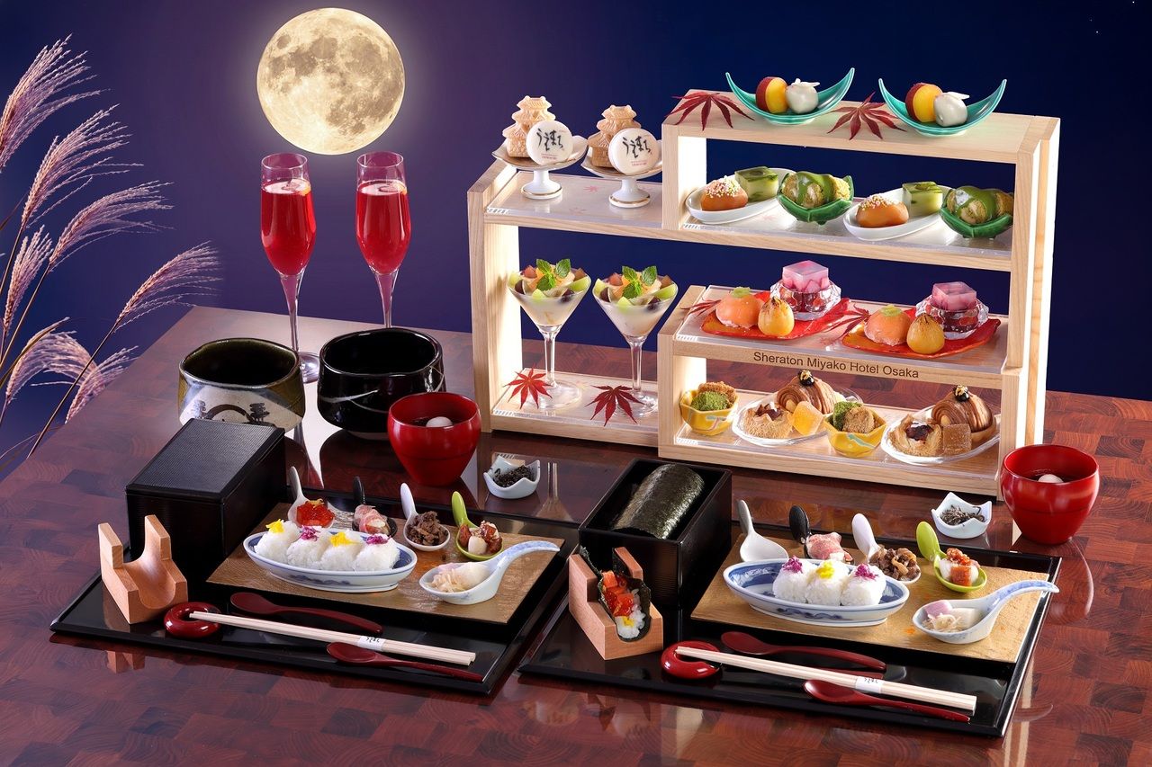 [Limited quantity] Night and Sweets ~Japanese Afternoon Tea~  (Sep 1–Oct 31)