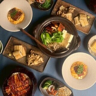 【Reservation-only】Unagi-ichi Exclusive Dinner Course (10 courses in total). The essence of eel, imbued with the aroma of straw. An exquisite evening to savor everything from appetizers and small hot pots to hitsumabushi.