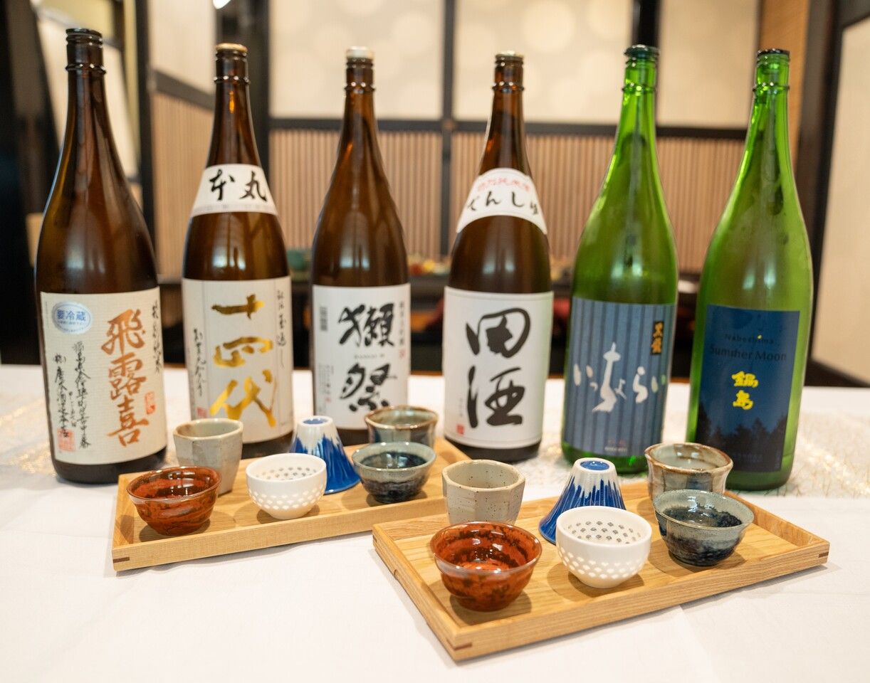 FIXED-PRICE KIWAMI COURSE – Japanese Premium SAKE Pairing
