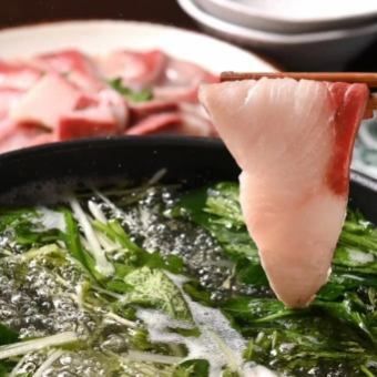 定番　ブリ刺・ぶりしゃぶ鍋セット