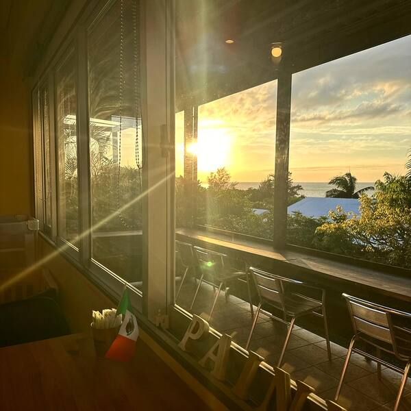海の見えるテラス