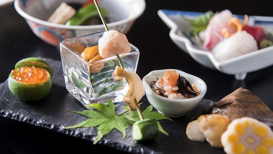 Kyoto Cuisine TANKUMA KITAMISE Directed by M.Kurisu / Rihga Royal Hotel Tokyo